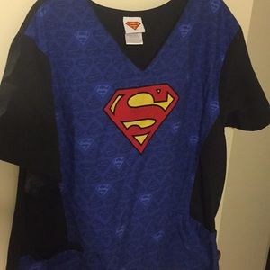 Scrub top Superman